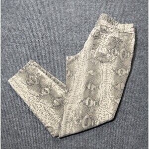 Mossimo Womens Size 15 Fit 6 Jeans Skinny Stretch Pants Brown Snake Print